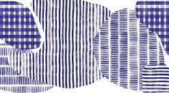 Acte Déco Tableau canopée bleu en toile imprimée, 90x60 cm* Pêle-Mêle Et Pense Bête