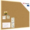 ALLboards Tableau en Liège avec Cadre en Bois 100x80cm* Pêle-Mêle Et Pense Bête