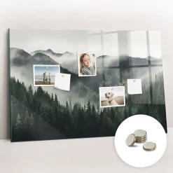 Hot Wallfluent Tableau Magnétique Tulup 90x60 cm Paysage forestier Mémos & Organisation