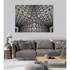 Sale Scenolia Tableau toile en kit KALEIDOSCOPIC BUILDING 180 x 130 cm - Toile textile sans PVC, Made in France par