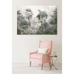 New Scenolia Tableau toile en kit VOILE BRUMEUX 180 x 130 cm - Toile textile sans PVC, Made in France par