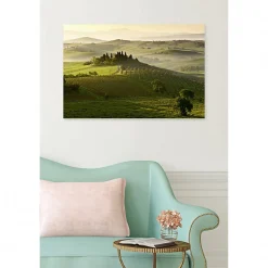 Best Scenolia Tableau toile XXL en kit San Quirico 90 x 60 cm - Toile textile sans PVC