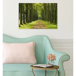 Scenolia Tableau toile XXL en kit Un Dimanche À La Campagne 60 x 40 cm - Toile textile sans PVC* Image Encadrée