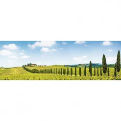 Discount Scenolia Tableau toile XXL en kit Toscane 130 x 40 cm - Toile textile sans PVC