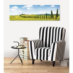 Discount Scenolia Tableau toile XXL en kit Toscane 130 x 40 cm - Toile textile sans PVC