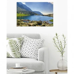 Scenolia Tableau toile XXL en kit Tatras 90 x 60 cm - Toile textile sans PVC* Image Encadrée
