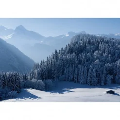 Scenolia Tableau toile XXL en kit Samoëns 90 x 60 cm - Toile textile sans PVC* Image Encadrée