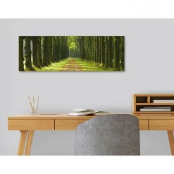 Clearance Scenolia Tableau toile XXL en kit Un Dimanche À La Campagne 90 x 30 cm - Toile textile sans PVC