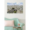 Scenolia Tableau toile XXL en kit Printemps A Paris 90 x 60 cm - Toile textile sans PVC* Image Encadrée