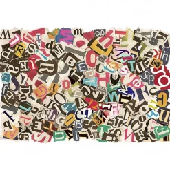 Scenolia Tableau verre acrylique Papiers Colles 90 x 60 cm - Décoration murale photo pour la maison* Tableau Déco