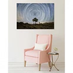 Scenolia Tableau verre acrylique Starstrail 130 x 90 cm - Décoration murale photo pour la maison* Tableau Déco