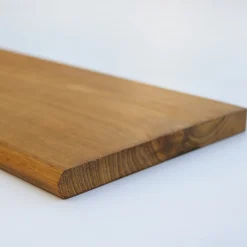Outlet Woodbord Tablette Bois Teck Huilé Rectangle - Etagère Murale - 18x180x900mm - Etagère de Bureau, Cuisine, Salle de bain, Salon
