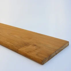 Discount Woodbord Tablette Bois Teck Huilé Rectangle - Etagère Murale - 18x180x600mm - Etagère de Bureau, Cuisine, Salle de bain, Salon