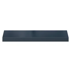 Sale GoodHome Tablette murale avec fixation invisible Cusko bleu foncé 60 cm