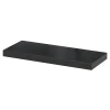Sale GoodHome Tablette murale avec fixation invisible Cusko noir 60 cm