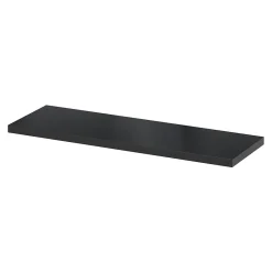 Clearance GoodHome Tablette murale Form Rigga noir 60 cm
