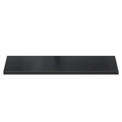 Sale GoodHome Tablette murale Rigga noir L. 60 cm