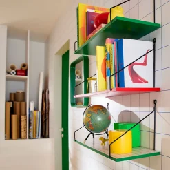 Sodeco x Castorama Tablette murale réversible Sodeco verte l.20 x L.60 cm* Etagère Murale