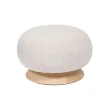 Amadeus Tabouret Dottie - Pratique, Pop et Plein de Style 65x65cm - 65x65cm - Blanc* Pouf Et Poire