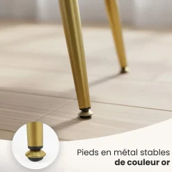 Discount Akord Furniture Factory Tabouret rembourré en velours 40 cm QUADRA Vert Bouteille