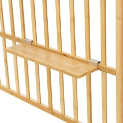 [En.Casa] Étagère murale Roest bambou 120 x 80 x 13 cm naturel en.casa* Etagère Murale