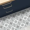 99Deco Tapis antidérapant - Agathe - vinyle - int./ext. - Multicolore - 50x200cm* Tapis Pour Cuisine