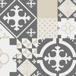 99DECO Tapis antidérapant - CS Sable - vinyle - int./ext. - Beige - 50x120cm* Tapis Pour Cuisine