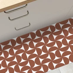 Clearance 99Deco Tapis antidérapant - Equilibre - vinyle - int./ext. - Ocre - 50x120cm