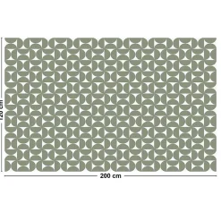 99DECO Tapis antidérapant - Equilibre - vinyle - int./ext. - Vert - 120x200cm* Tapis Pour Cuisine