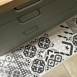 99DECO Tapis antidérapant - Naples - vinyle - int./ext. - Multicolore - 50x120cm* Tapis Pour Cuisine