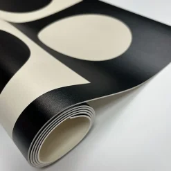 99Deco Tapis antidérapant - Pop - vinyle - int./ext. - Noir - 50x120cm* Tapis Pour Cuisine