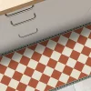 99Deco Tapis antidérapant - Rétro - vinyle - int./ext. - Rouge - 50x200cm* Tapis Pour Cuisine