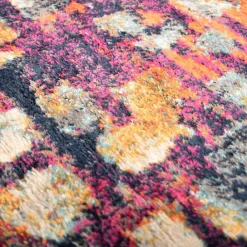 Unamourdetapis Tapis art abstrait - PF DESI Couleurs vives, bleu, orange, rose* Tapis Pour Salon