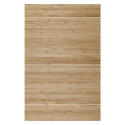Storesdeco Tapis Bambouantidérapant naturel tapis de decoration Brunclair 140 x 200 cm* Tapis Pour Chambre