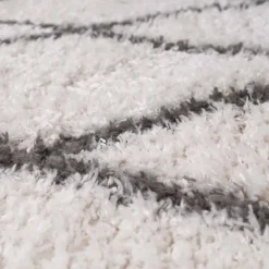 Best Unamourdetapis Tapis berbère tissé motif ethnic LYN4 BENYLE A, crème, gris foncé
