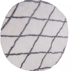 Best Unamourdetapis Tapis berbère tissé motif ethnic LYN4 BENYLE A, crème, gris foncé