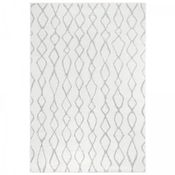 Unamourdetapis Tapis berbère tissé motif ethnic BALANIO, écru, gris* Tapis Persan Et Berbère