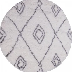 Discount Unamourdetapis Tapis berbère tissé motif ethnic LYN4 DOUX 2, crème, gris foncé