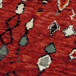Unamourdetapis Tapis berbère tissé motifs tribaux LYN8 MOROCO, rouge* Tapis Persan Et Berbère
