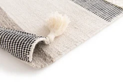 Best GoodHome Tapis bi-fabric gris L.230 x l.160 cm