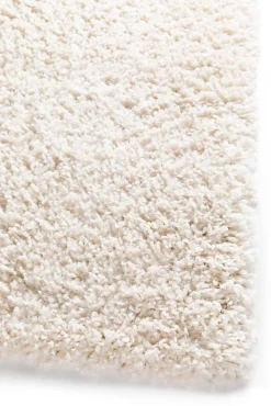 Clearance GoodHome Tapis Coltrane blanc cassé L.170 x l.120 x ep.3 cm