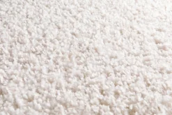 Clearance GoodHome Tapis Coltrane blanc cassé L.170 x l.120 x ep.3 cm