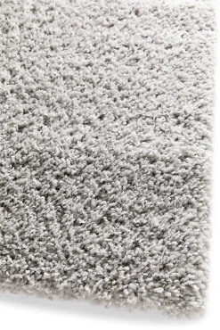 Clearance GoodHome Tapis Coltrane gris L.170 x L.120 cm
