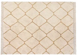 Deko & Co Tapis coton berbère 160 X 230 cm beige* Tapis Intérieur|Tapis Persan Et Berbère