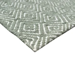 Sale GoodHome Tapis coton Diamond 80 x 150 cm taupe