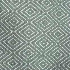 Clearance GoodHome Tapis coton Diamond 60 x 90 cm taupe