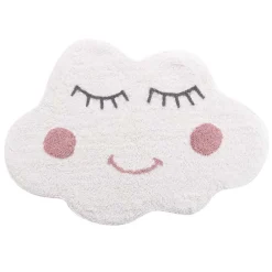 Online Paris Prix Tapis Déco Enfant "Wendy" 60x90cm Blanc