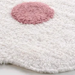 Online Paris Prix Tapis Déco Enfant "Wendy" 60x90cm Blanc