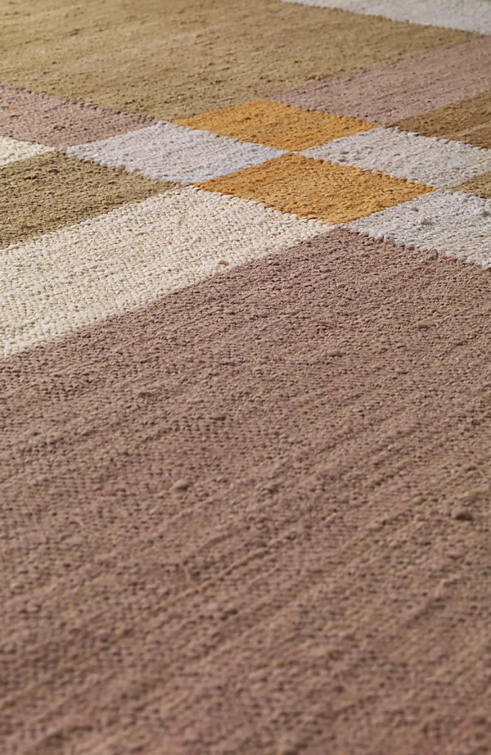 Clearance Geese Home Tapis de coton multicolor 180 cm diam.
