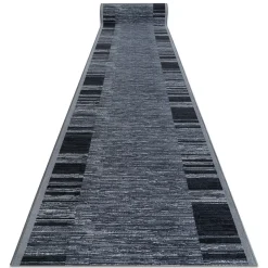 Best RugsX Tapis De Couloir Antidérapant Adagio Gris 100x720 cm 100666 1 szt.